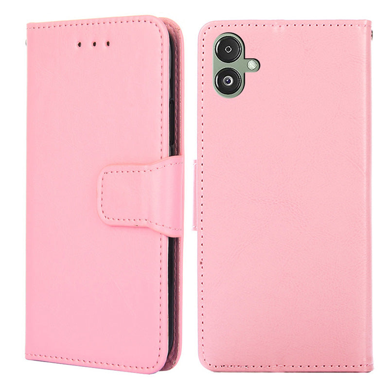 For Samsung Galaxy F14 5G Textured PU Leather Phone Case Wallet Stand Flip Cover For Samsung Galaxy F14 5G Textured PU Leather Phone Case Wallet Stand Flip Cover